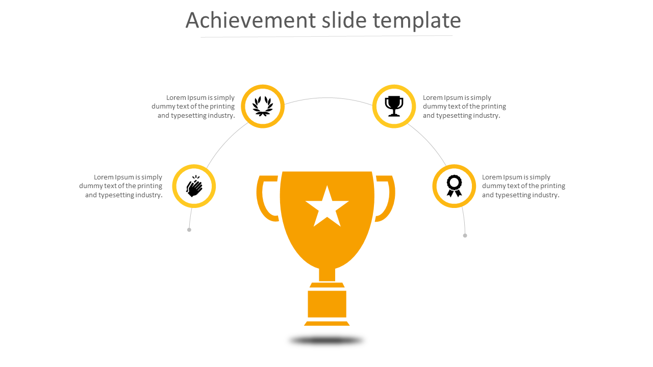 Accomplishments Slide Template